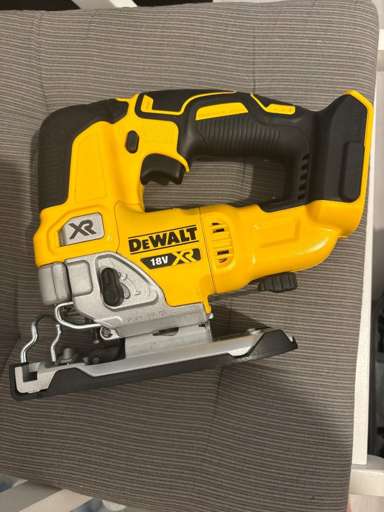Kit DeWalt DCS334 18 V + batterie FlexVolt 6,0 Ah, Enlèvement ou Envoi, Comme neuf, Rangement d'outils, DeWalt