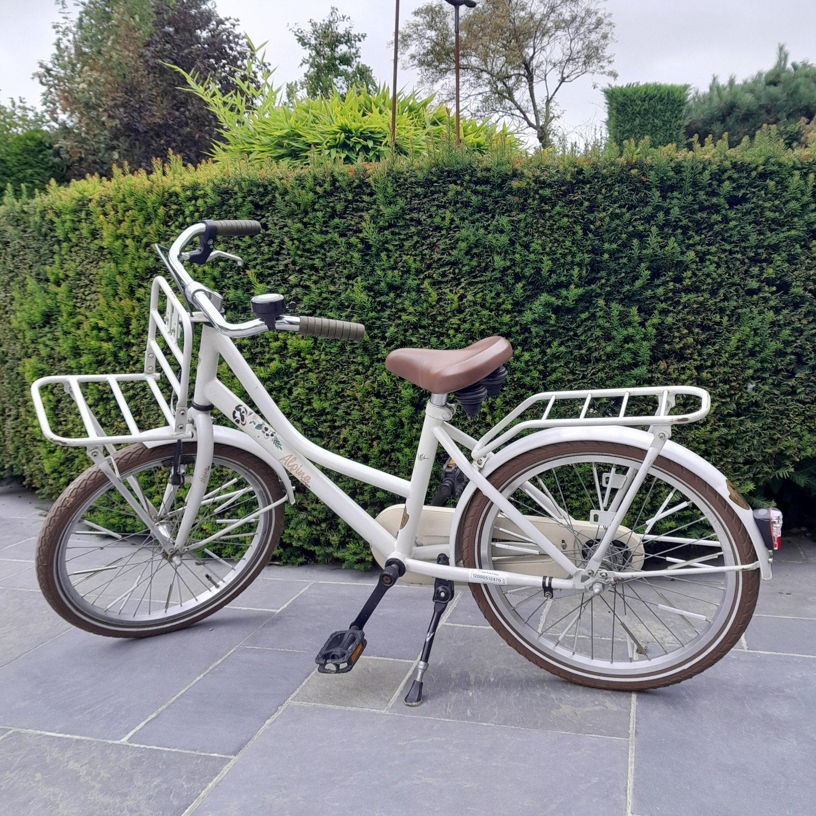 Alpina meisjesfiets 20 inch met terugtraprem als nieuw, Fietsen en Brommers, Ophalen, Terugtraprem, 20 inch