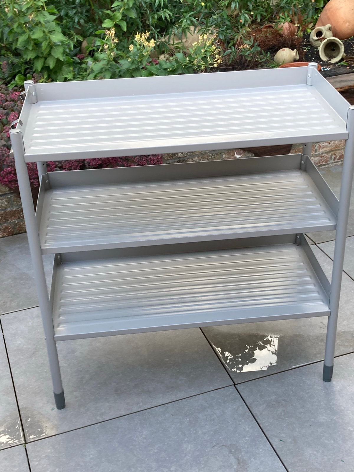 Metalen tafel  voor de keuken, Ophalen, Zo goed als nieuw