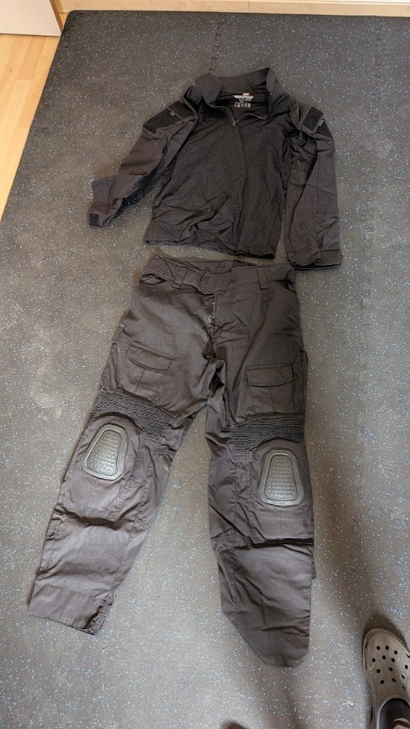 invader gear combat shirt L, Ophalen of Verzenden, Zo goed als nieuw, Maat 52/54 (L), Zwart