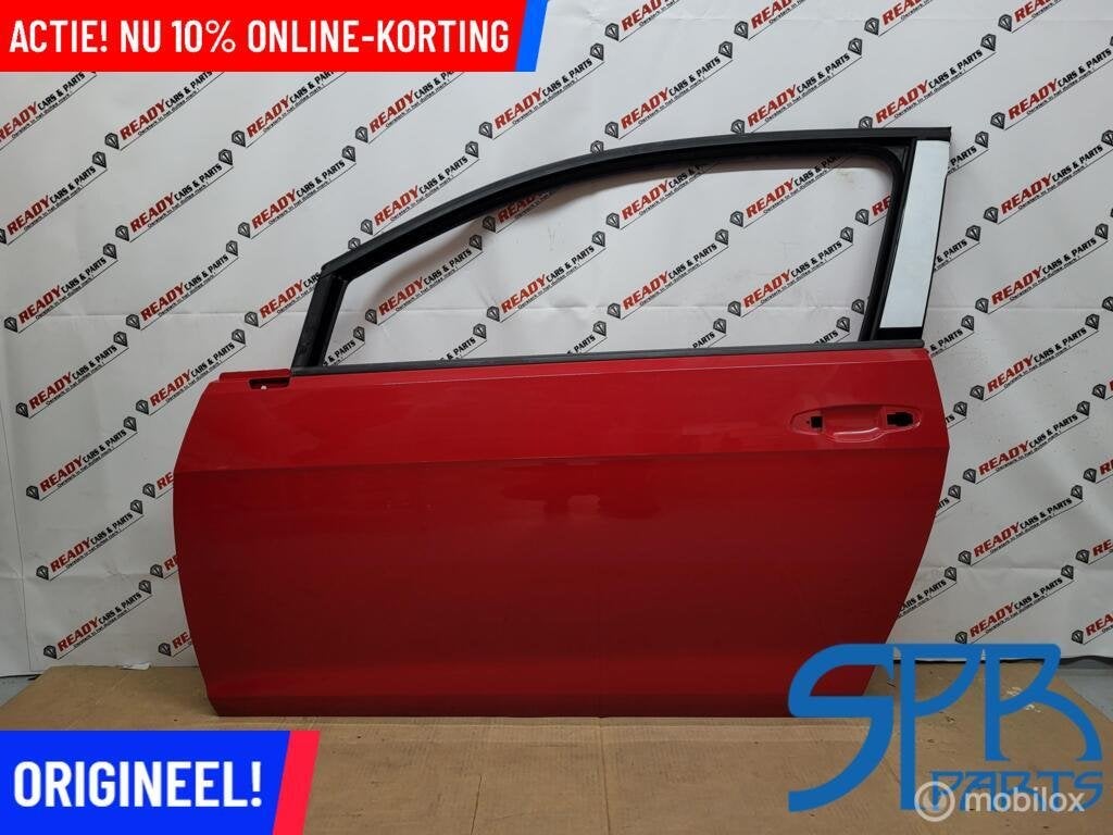GOLF 7 VII LY3D 3 DEURS LINKSVOOR DEUR Links VOOR PORTIER, Voor, Nieuw, Ophalen of Verzenden, Volkswagen