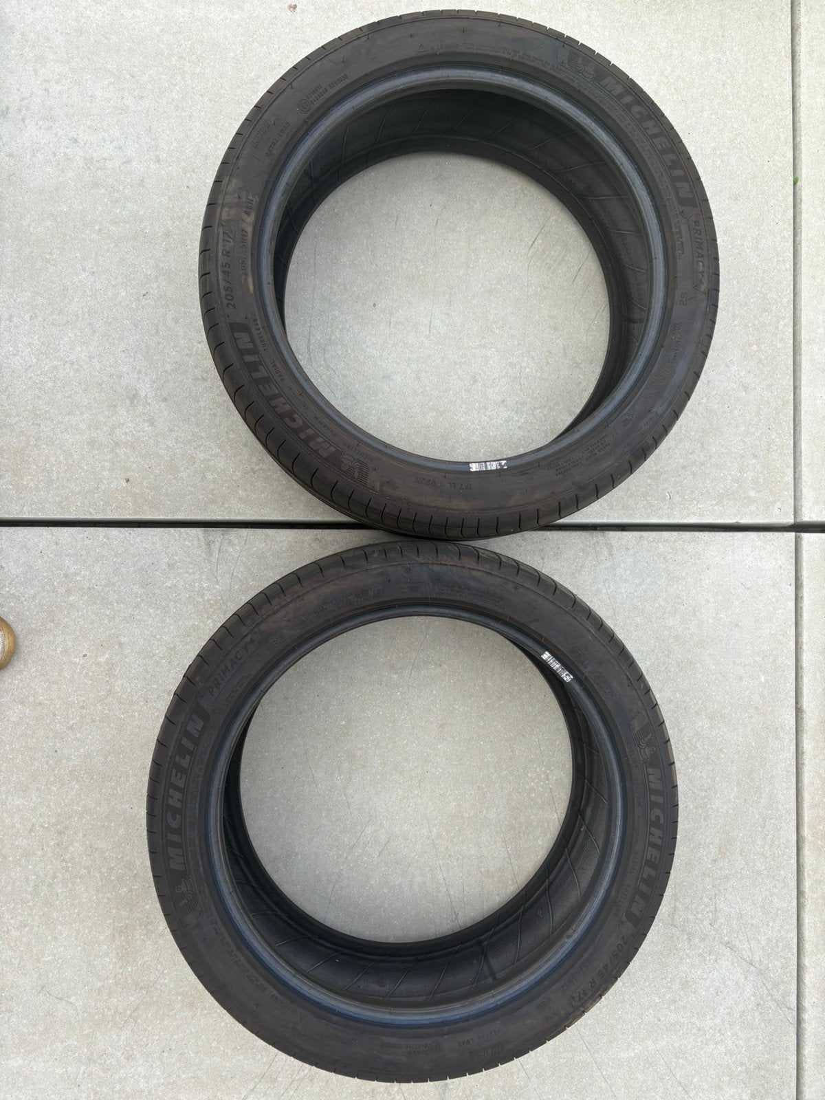 Pneus Michelin Primacy 4 205/45 R17 88h, Enlèvement, Comme neuf