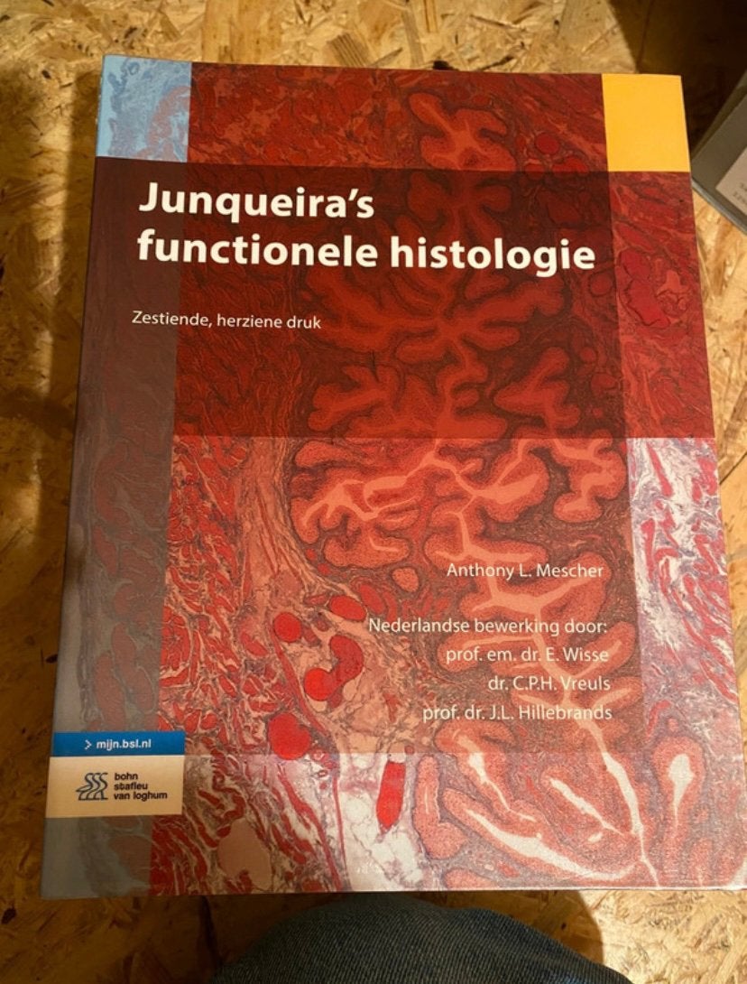Juncqueira’s functionele histologie, Livres, Enlèvement, Comme neuf, Enseignement supérieur