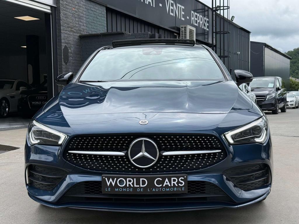 Mercedes-Benz CLA-Klasse 250 CLA 250 e PHEV /PACK AMG/ TOIT, Auto's, Mercedes-Benz, Gebruikt, 4 cilinders, Blauw, Alcantara