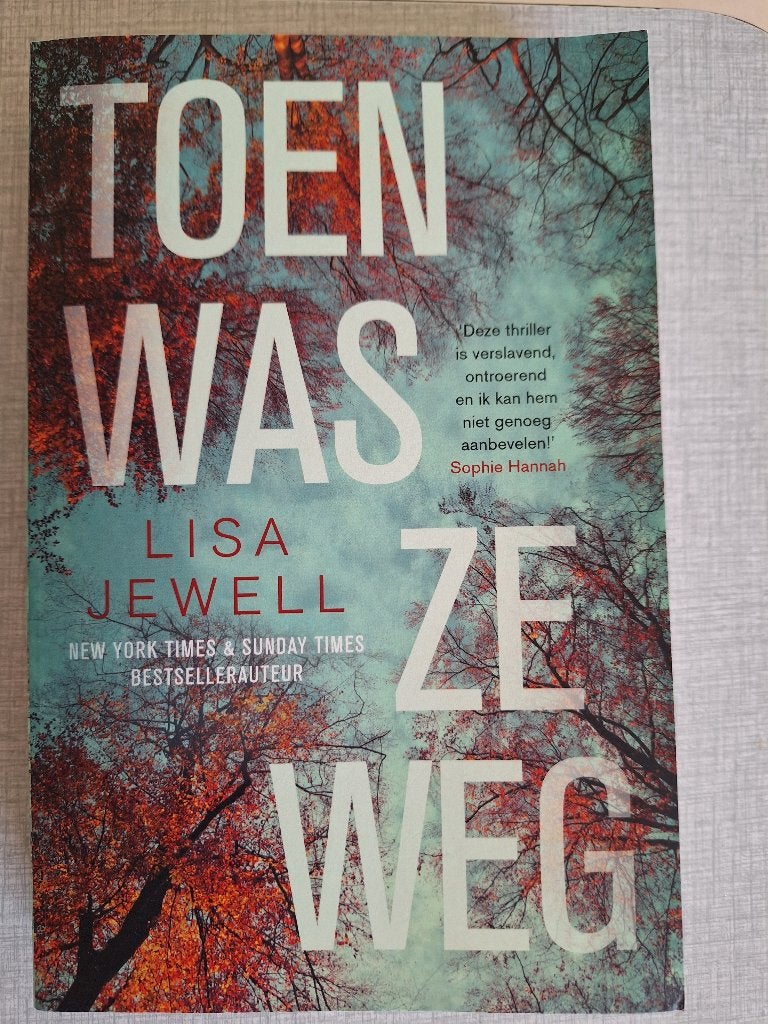 Toen was ze weg, Ophalen, Europa overig, Zo goed als nieuw, Lisa Jewell