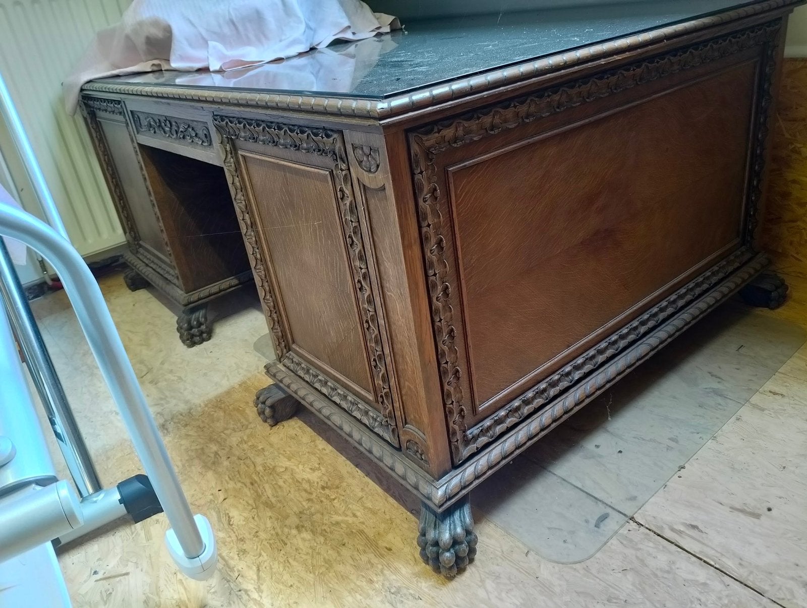 Notarisbureel, Huis en Inrichting, Ophalen, 75 cm of meer, Klassiek, 150 tot 200 cm