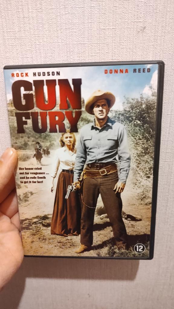 Gun Fury avec Rock Hudson et Donna Reed, Comme neuf, 1940 à 1960, À partir de 12 ans, Action et Aventure
