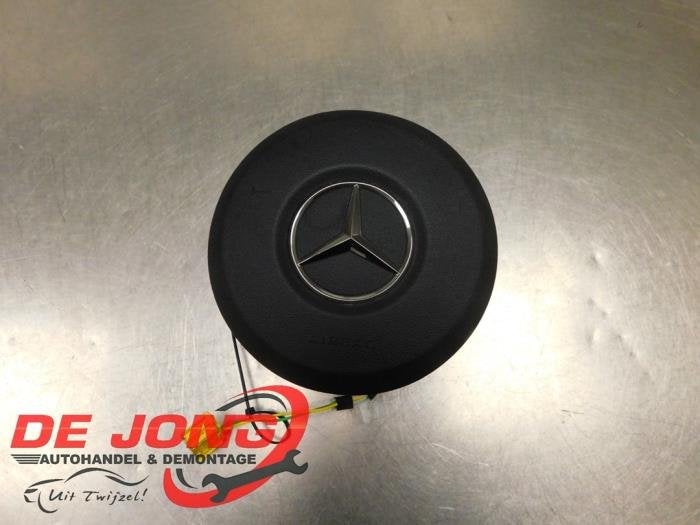 Airbag gauche (volant) d'un Mercedes GLB-Klasse, 3 mois de garantie, Utilisé, -, -