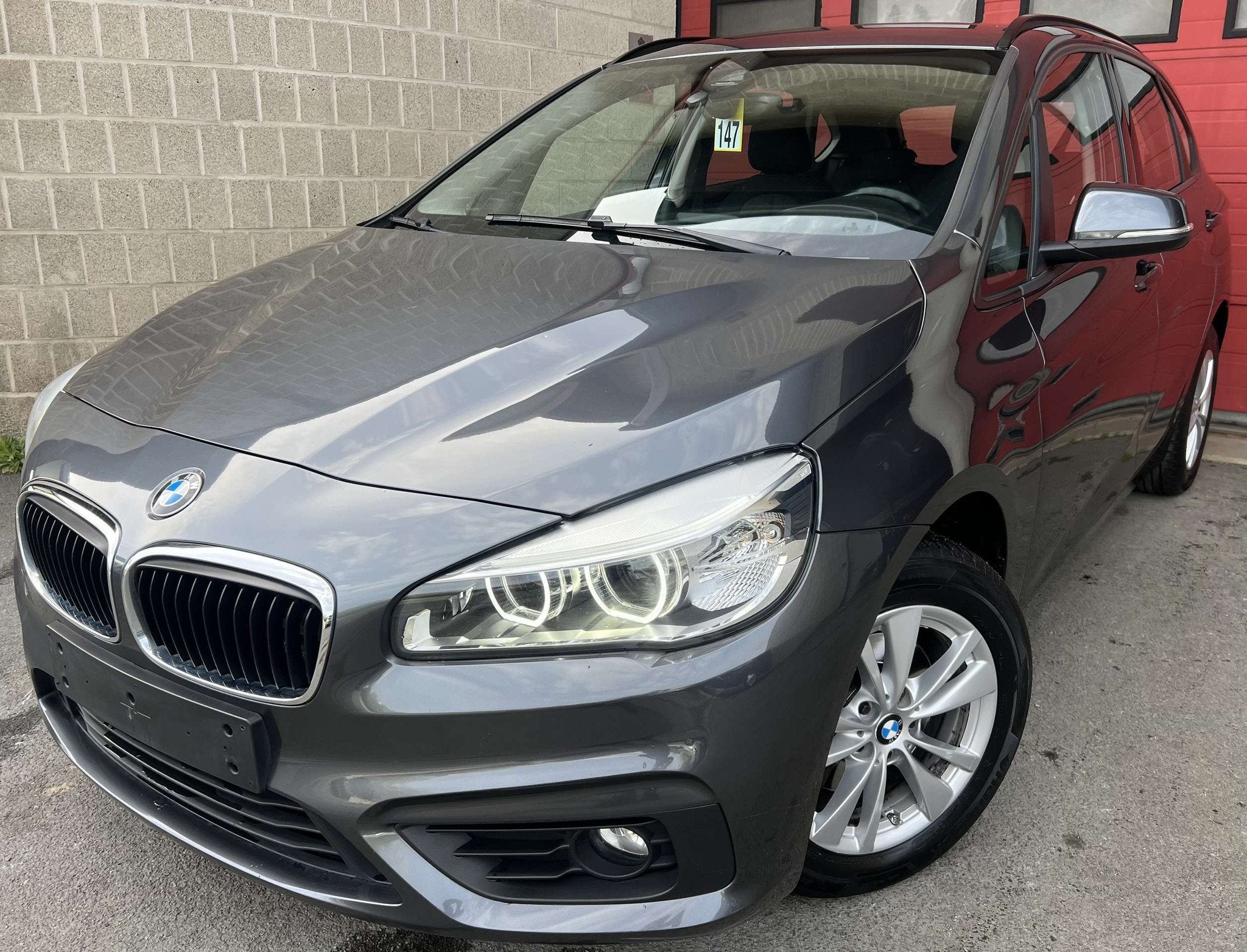BMW 2 Serie 216 dA Active Tourer + NAVI + BOITE AUTO, Argent ou Gris, Achat, Entreprise, Autre carrosserie