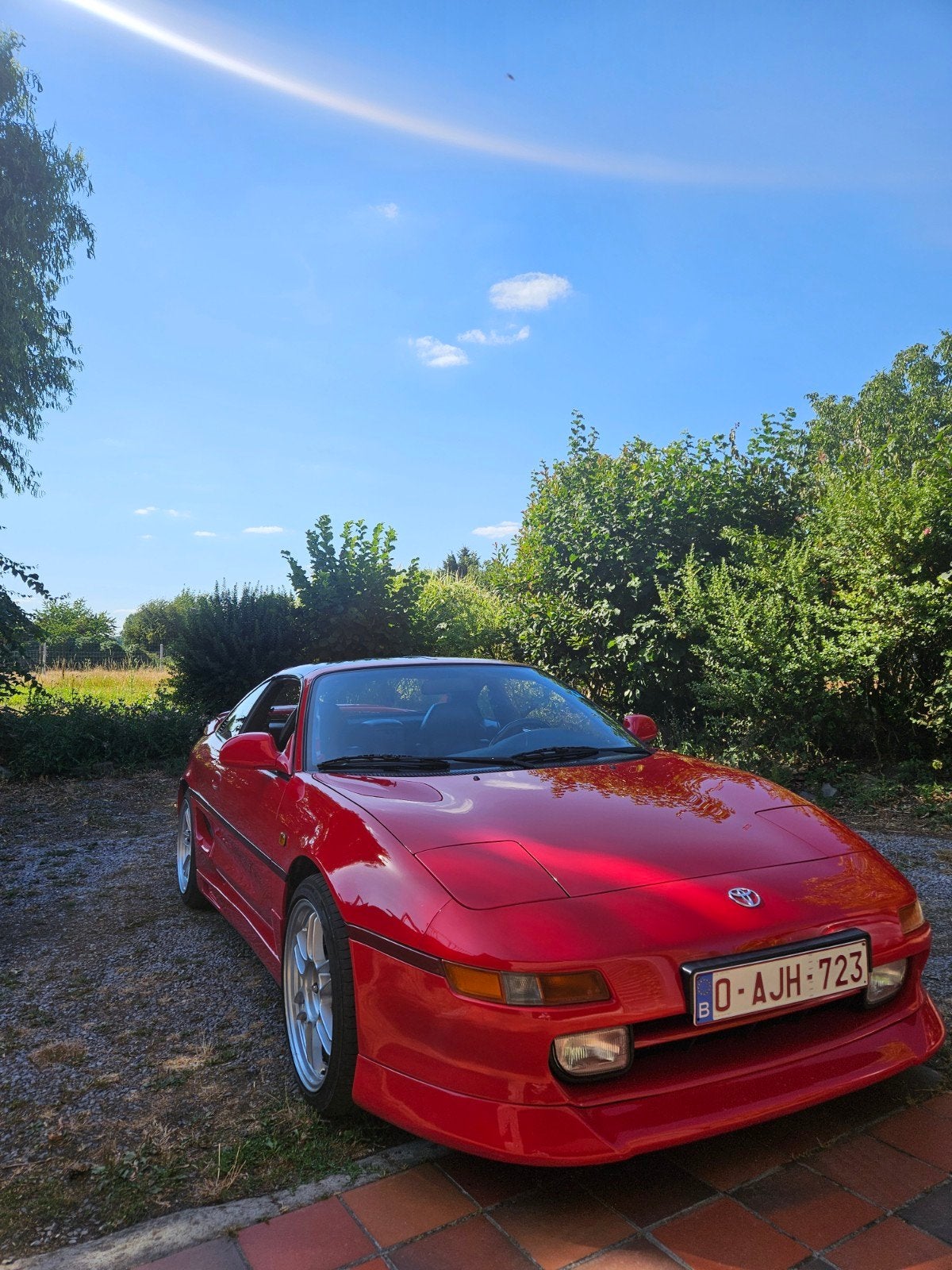 Toyota MR2 SW20 2.0 Gt-i 1992, Auto's, Toyota, Achterwielaandrijving, Zwart, 4 cilinders, Leder