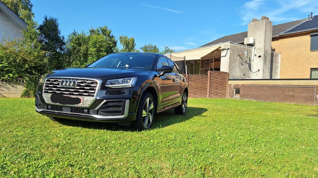 Audi Q2 2020 S-LINE  euro 6D-temp, Autos, Audi, Cuir, Noir, 5 portes, Diesel
