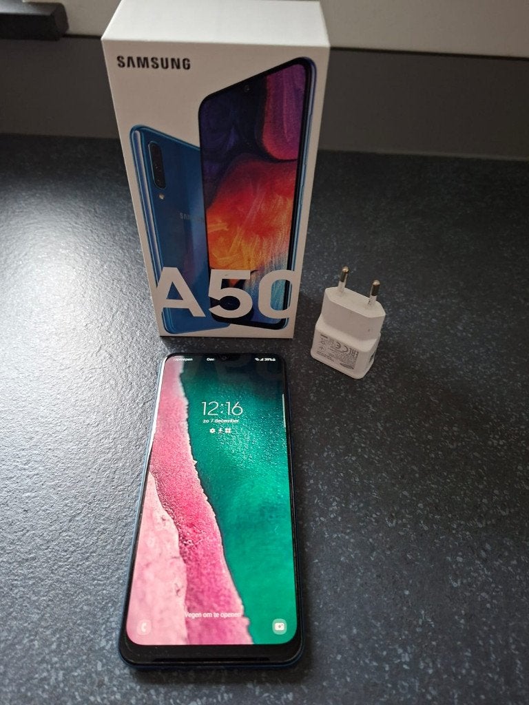 Samsung Galaxy A50 – 128GB – Blauw - Perfecte staat, Télécoms, Téléphonie mobile | Samsung, Enlèvement, Bleu