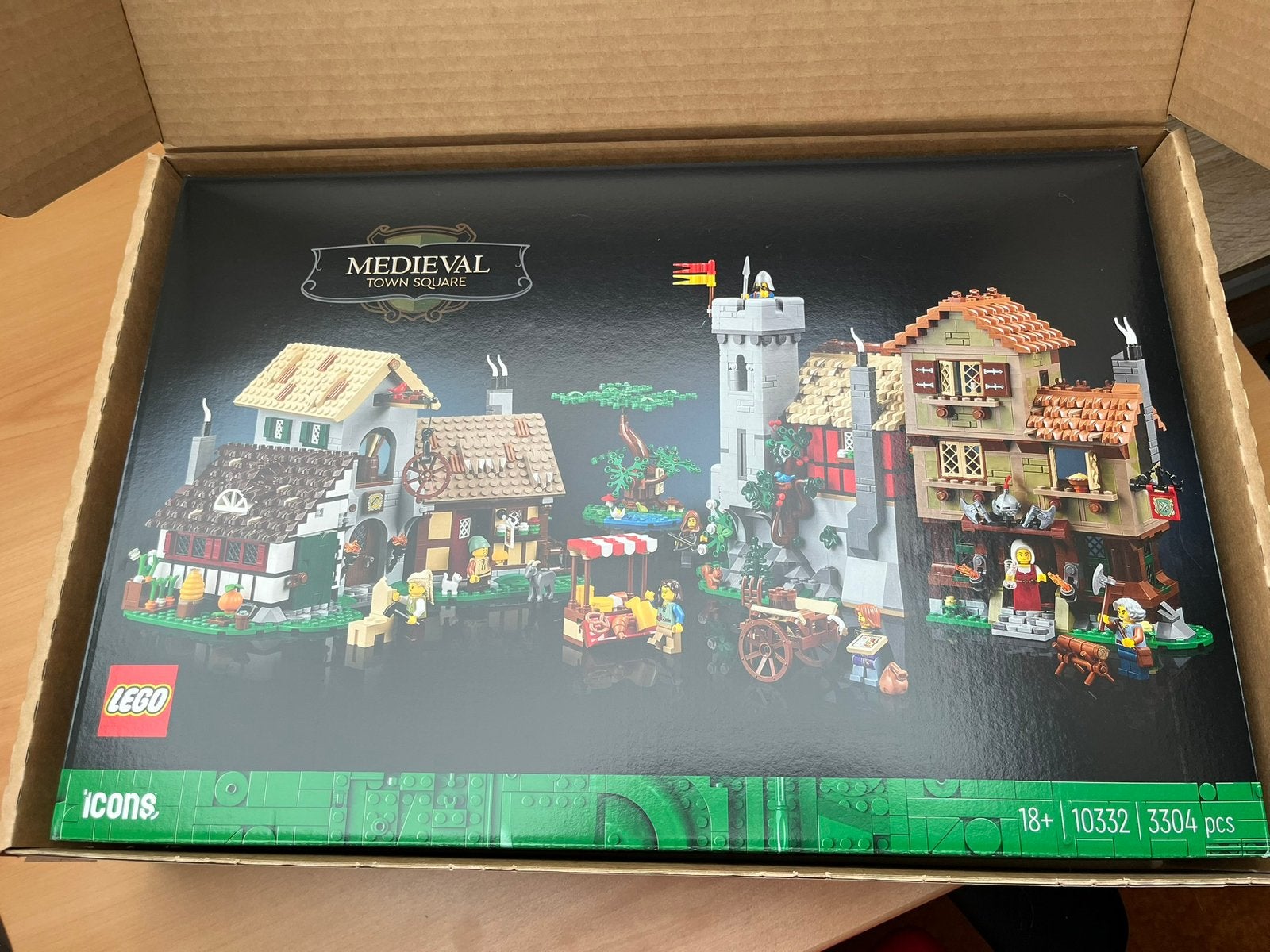 Lego Medieval Town Square setnr 10332, Neuf, Enlèvement ou Envoi, Lego, Ensemble complet