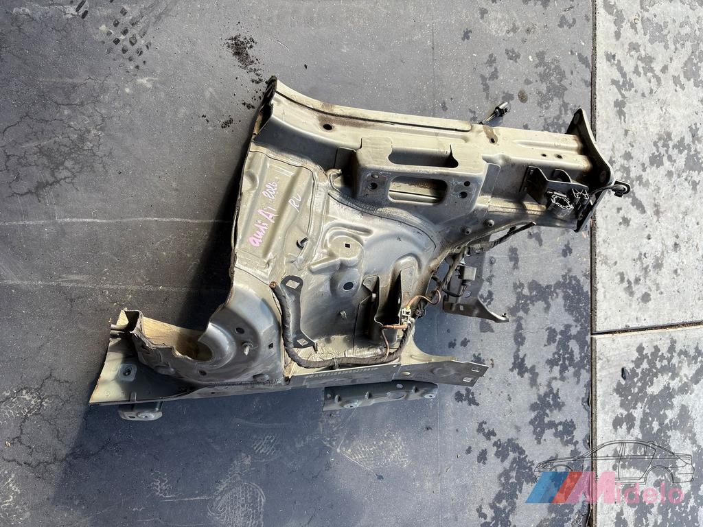 AUDI A1 (GBA) SNIJDEEL CHASSISBALK RECHTS VOOR LX7G, -, Audi, Utilisé, -
