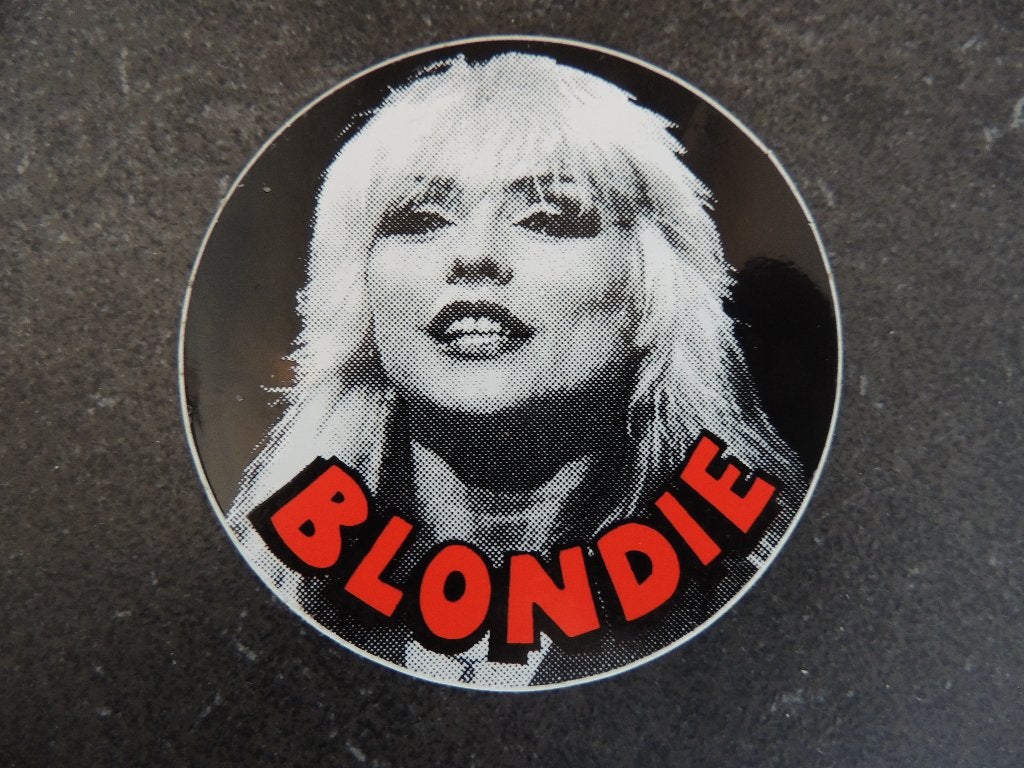 Blondie sticker, Ophalen of Verzenden, Zo goed als nieuw, Film, Tv of Omroep