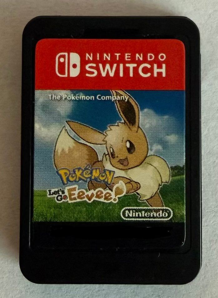 Cartouche Pokemon Let’s Go Eevee, Ophalen of Verzenden, Zo goed als nieuw