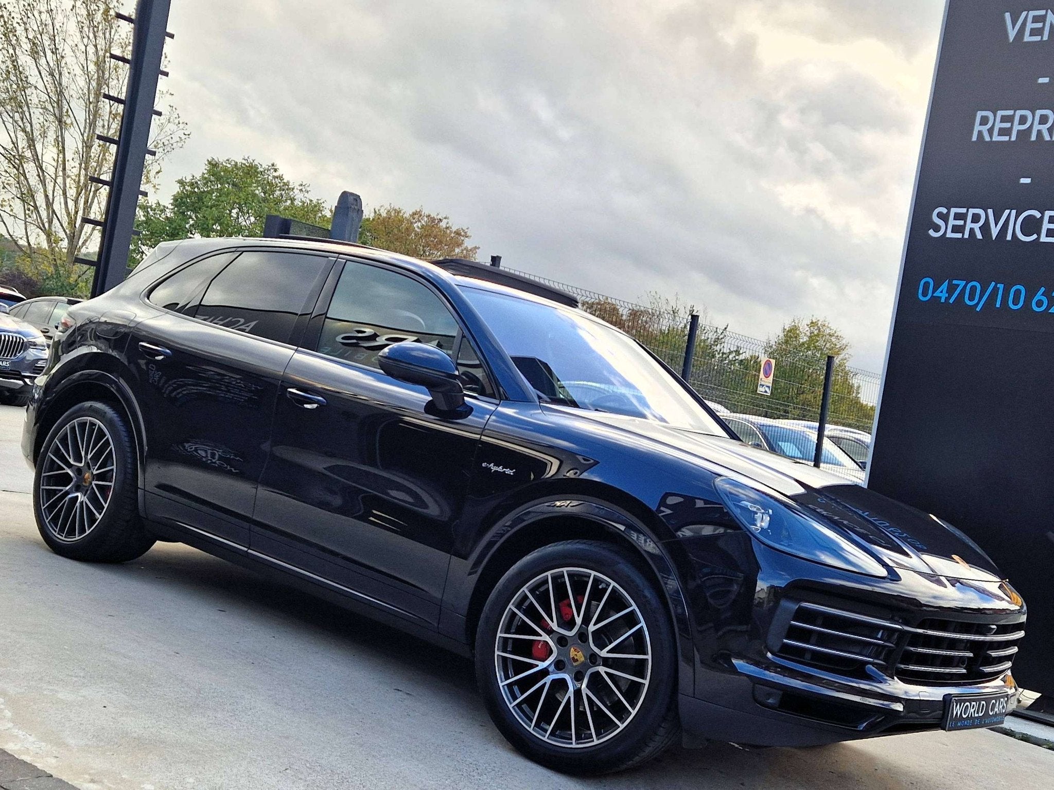 Porsche Cayenne 3.0i V6 PHEV TVAC/BTW*IN - PLUG-IN - SPORT D, Auto's, Automaat, Cayenne, Gebruikt, Euro 6
