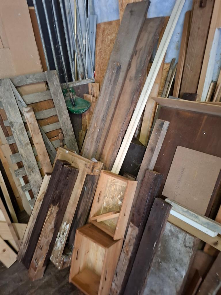 Afvalhout en palleten, Doe-het-zelf en Bouw, Hout en Planken, Ophalen