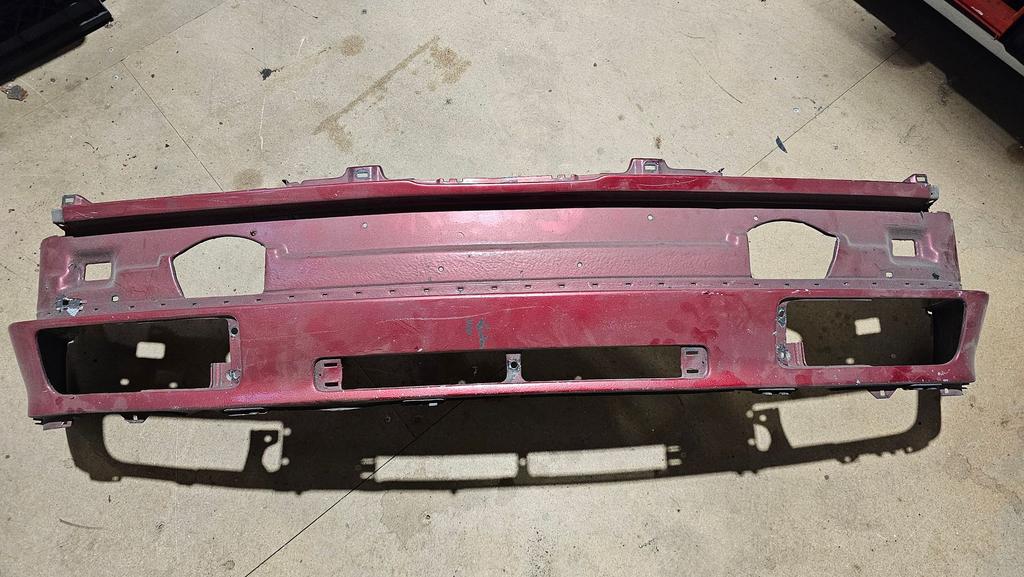Voorfront front rood metallic gebruikt BMW E30 Type 2 1987-, Auto-onderdelen, Gebruikt, -, Ophalen of Verzenden, Bumper
