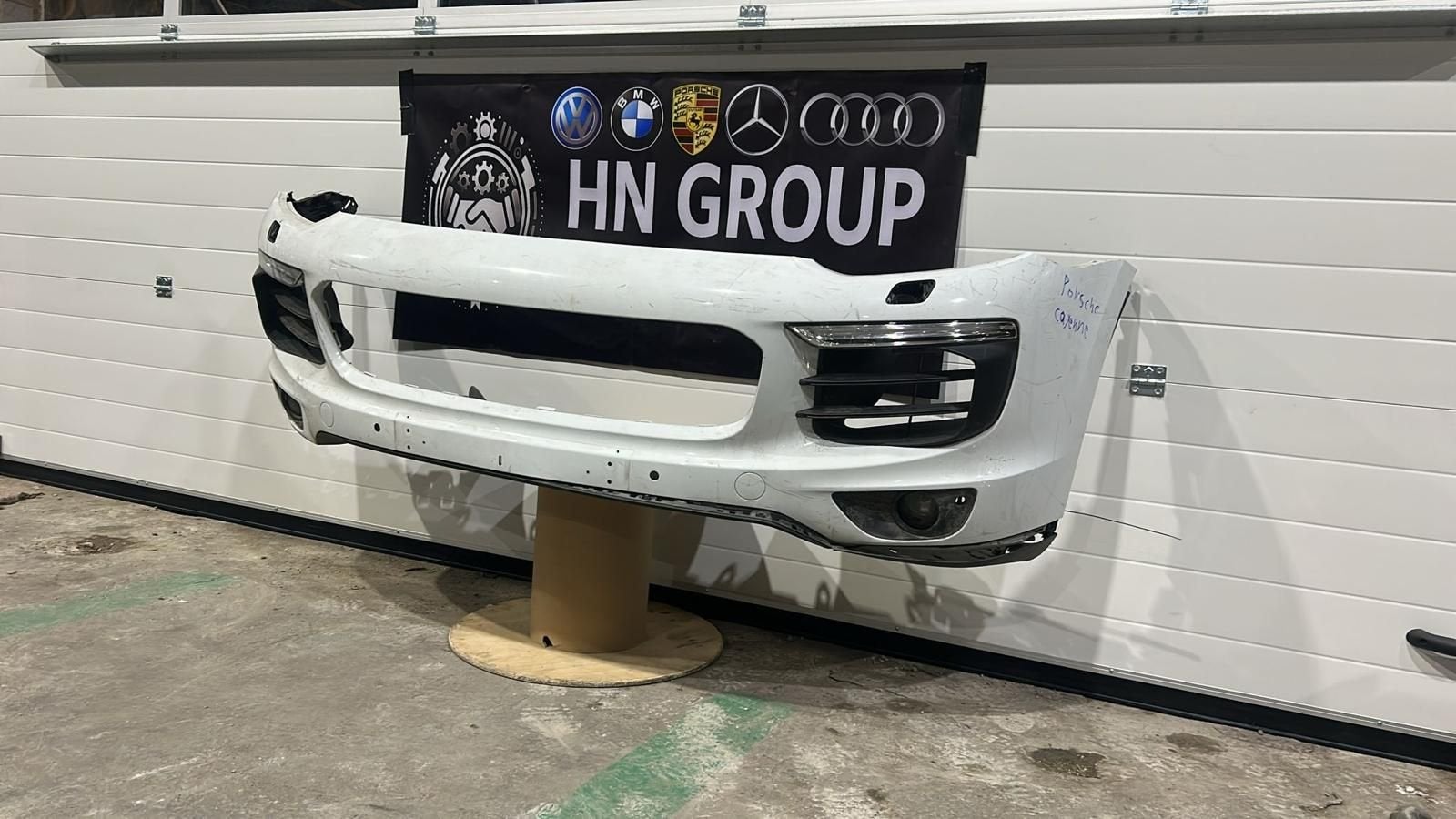 Porsche Cayenne (E3) ORIGINELE SportDesign voorbumper, -, Utilisé, -, Avant