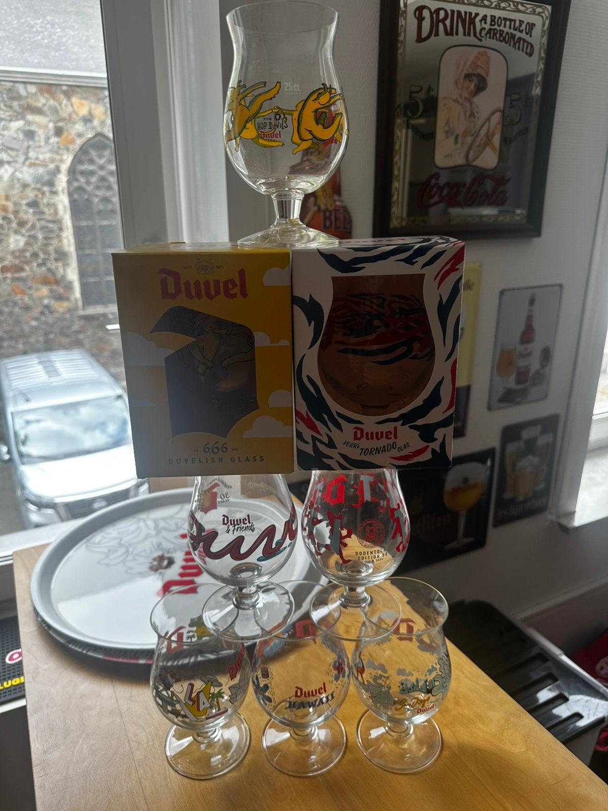 Duvel glazen, Ophalen of Verzenden, Nieuw