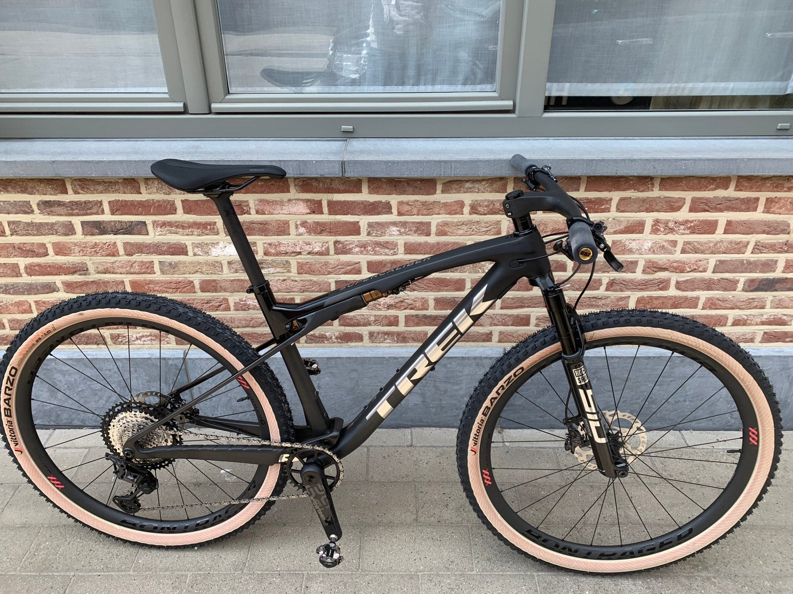 Trek Supercaliber Project one, Ophalen, Zo goed als nieuw, Schijfrem, Trek