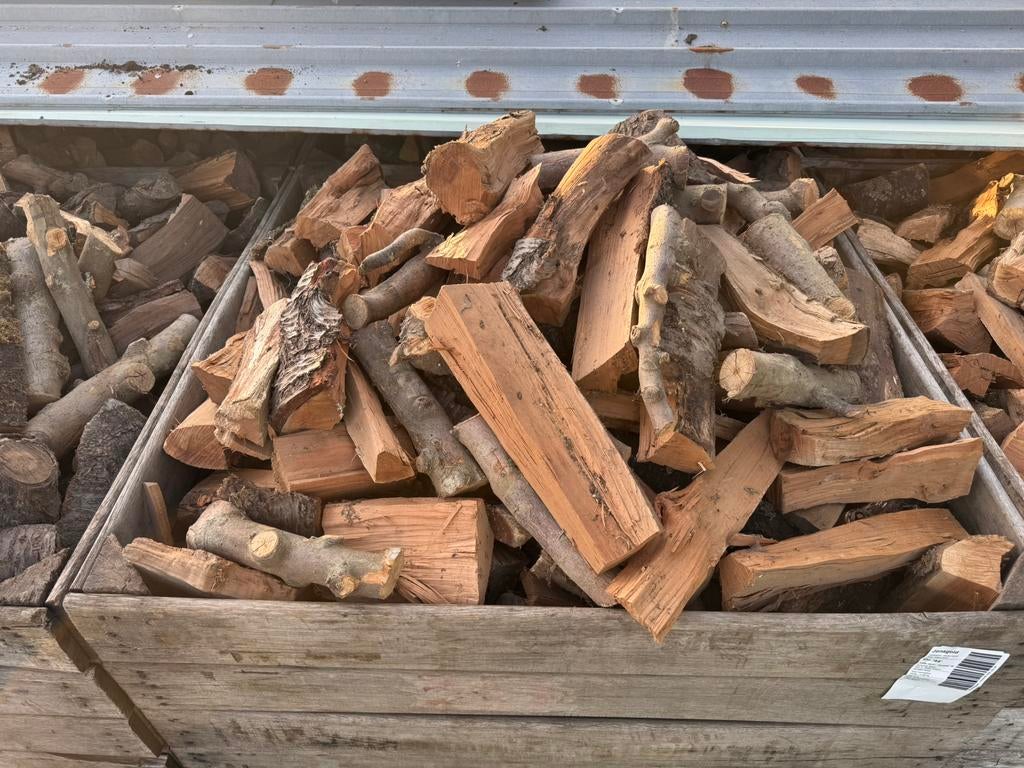 klasse 1 droog brandhout, 6 m³ of meer, Ophalen of Verzenden, Overige houtsoorten, Stammen