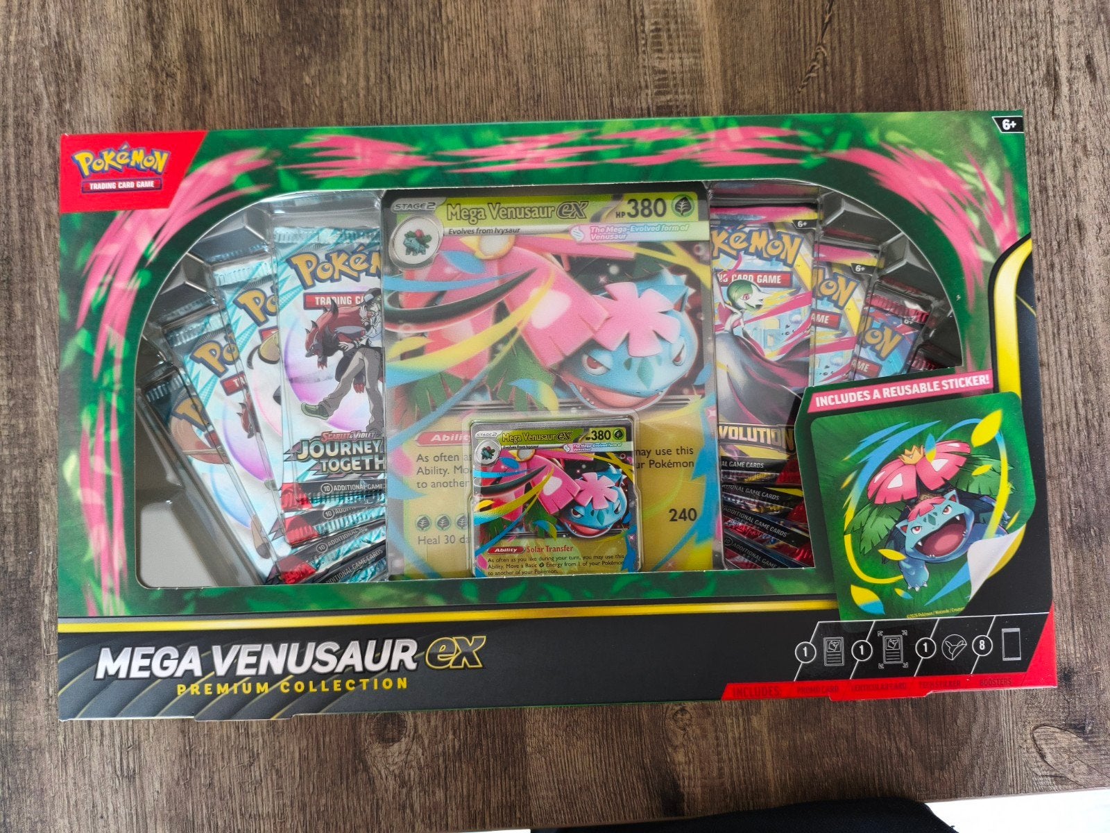 sealed mega venusaur ex box. Premium collection, Hobby en Vrije tijd, Ophalen of Verzenden