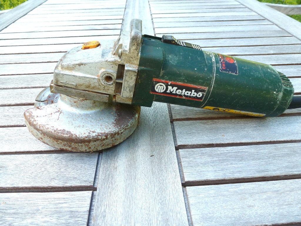 Haakse slijper Metabo EWE 9123 S Quick 900W, Doe-het-zelf en Bouw, Ophalen, Gebruikt