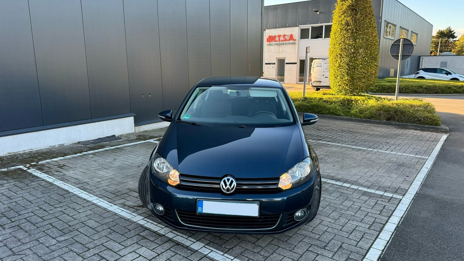 Volkswagen Golf 6 - 1.4 Benzine Highline, Auto's, Voorwielaandrijving, Euro 5, 4 cilinders, Blauw