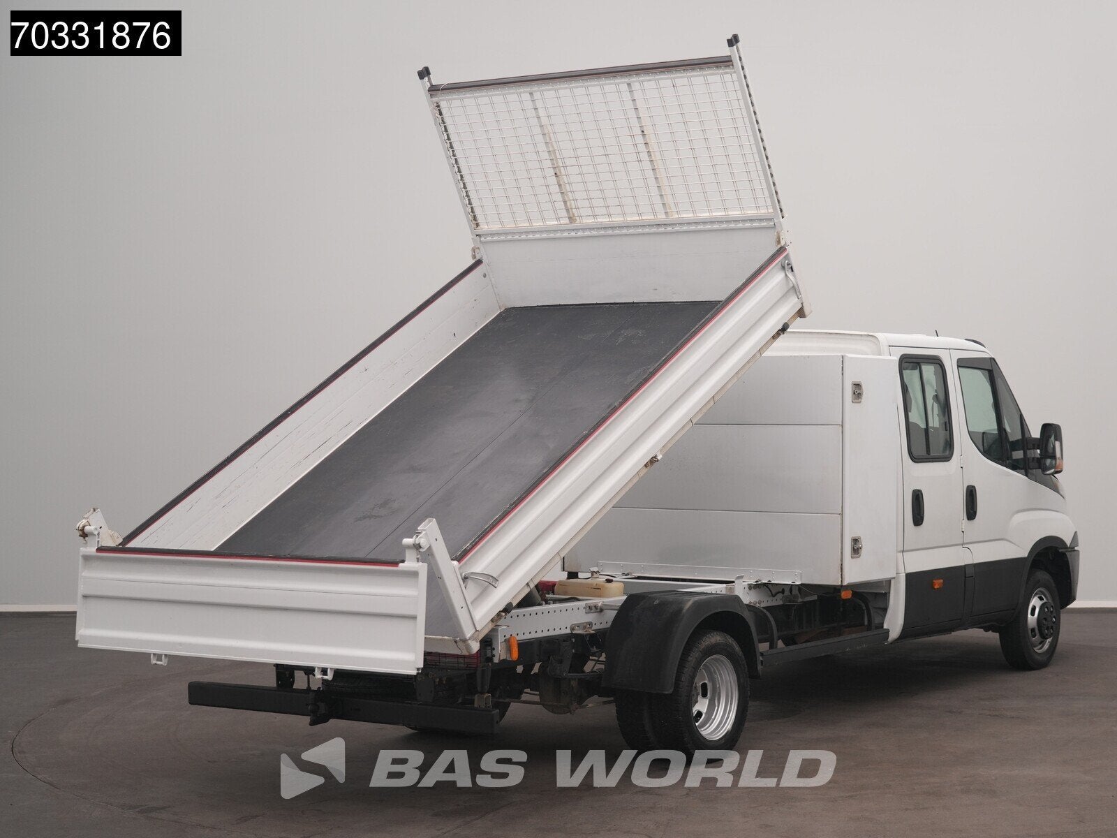 Iveco Daily 35C14 Kipper Dubbele Cabine Dubbellucht 3,5t Tre, Auto's, Gebruikt, Euro 6, Iveco, 2815 kg