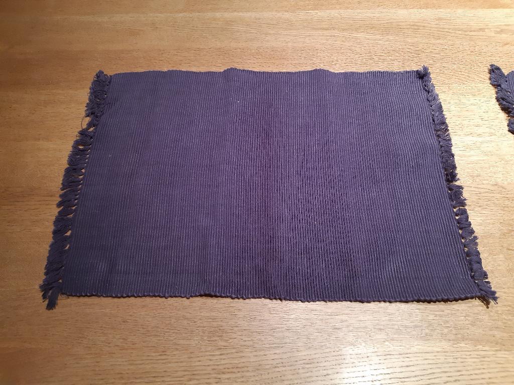 placemat 2x, Huis en Inrichting, Keuken | Textiel, Ophalen of Verzenden, Zo goed als nieuw, Placemat