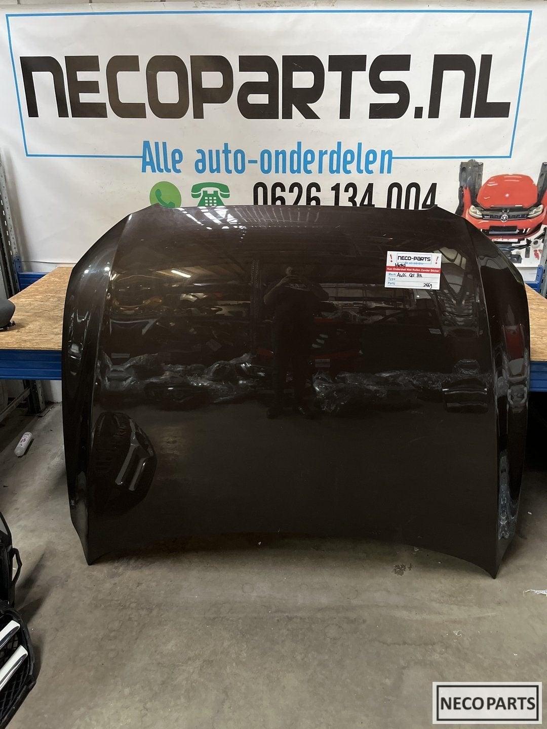AUDI Q5 8R MOTORKAP ORGINEEL, Auto-onderdelen, Gebruikt, -, Achter, -