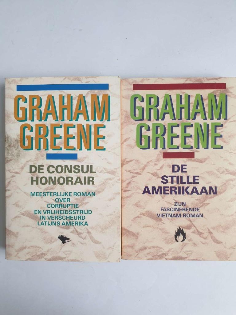 De consul honorair, De stille Amerikaan, Graham Greene, Boeken, Detectives, Ophalen