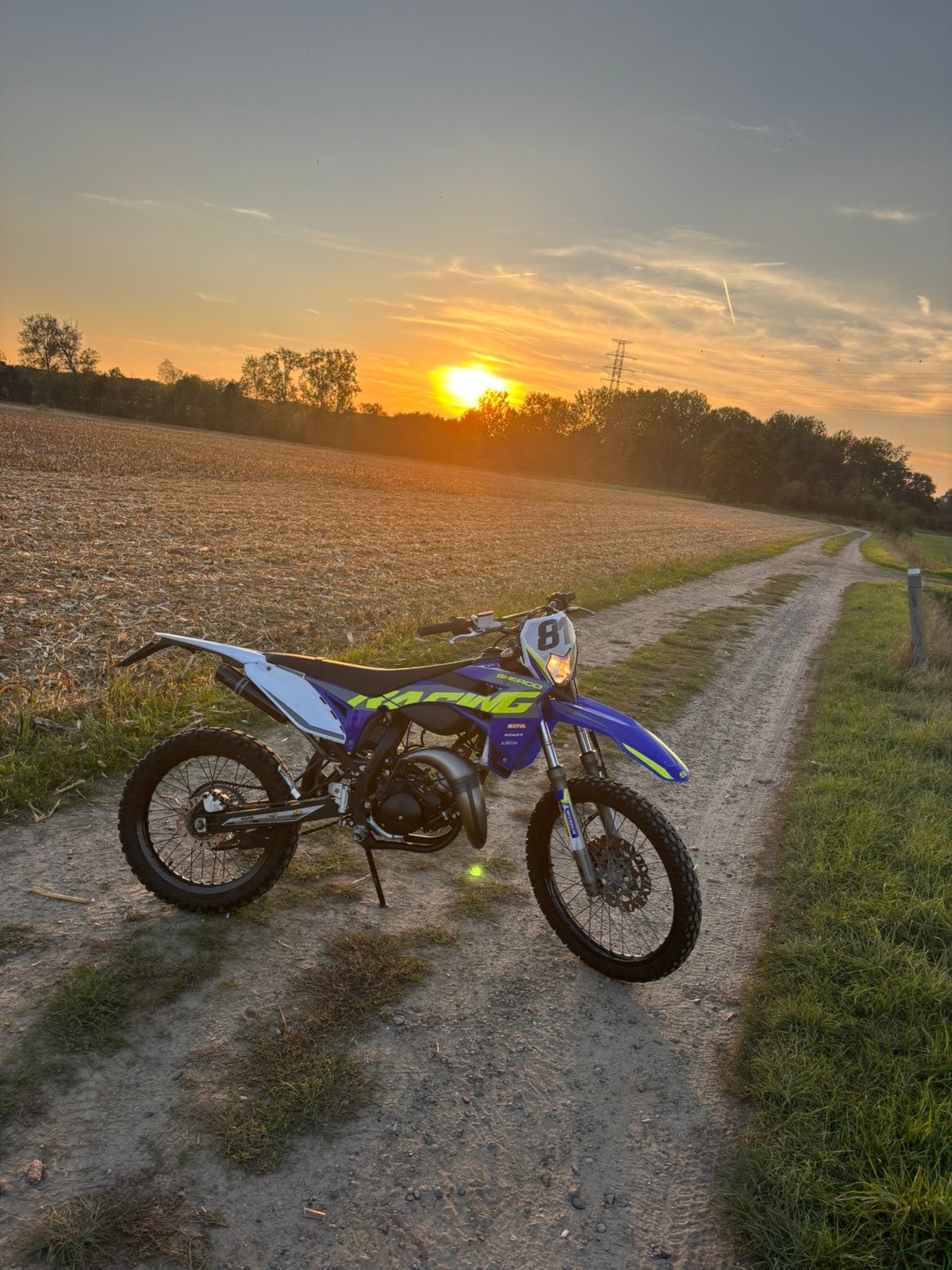 Sherco 50 SE-R 2023, Fietsen en Brommers, Ophalen, 6 versnellingen, Zo goed als nieuw, 50 cc