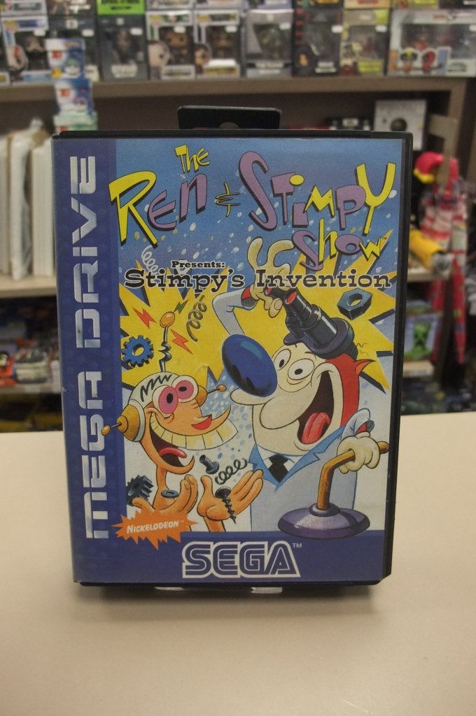 The Ren & Stimpy Show: Stimpy's Invention (cib) Mega Drive, Consoles de jeu & Jeux vidéo, Jeux | Sega, Enlèvement ou Envoi, 1 joueur
