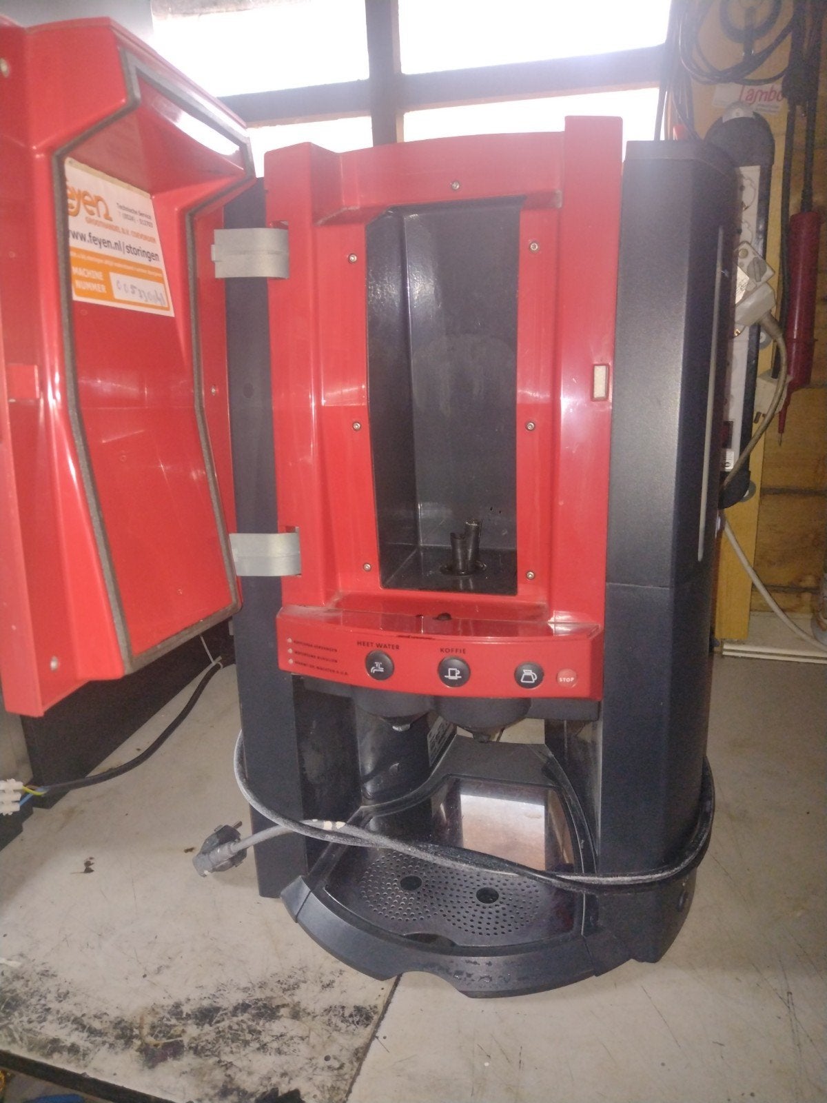 koffiemachines en soepautomaten, Zakelijke goederen, Ophalen, Gebruikt, Koffie en Espresso