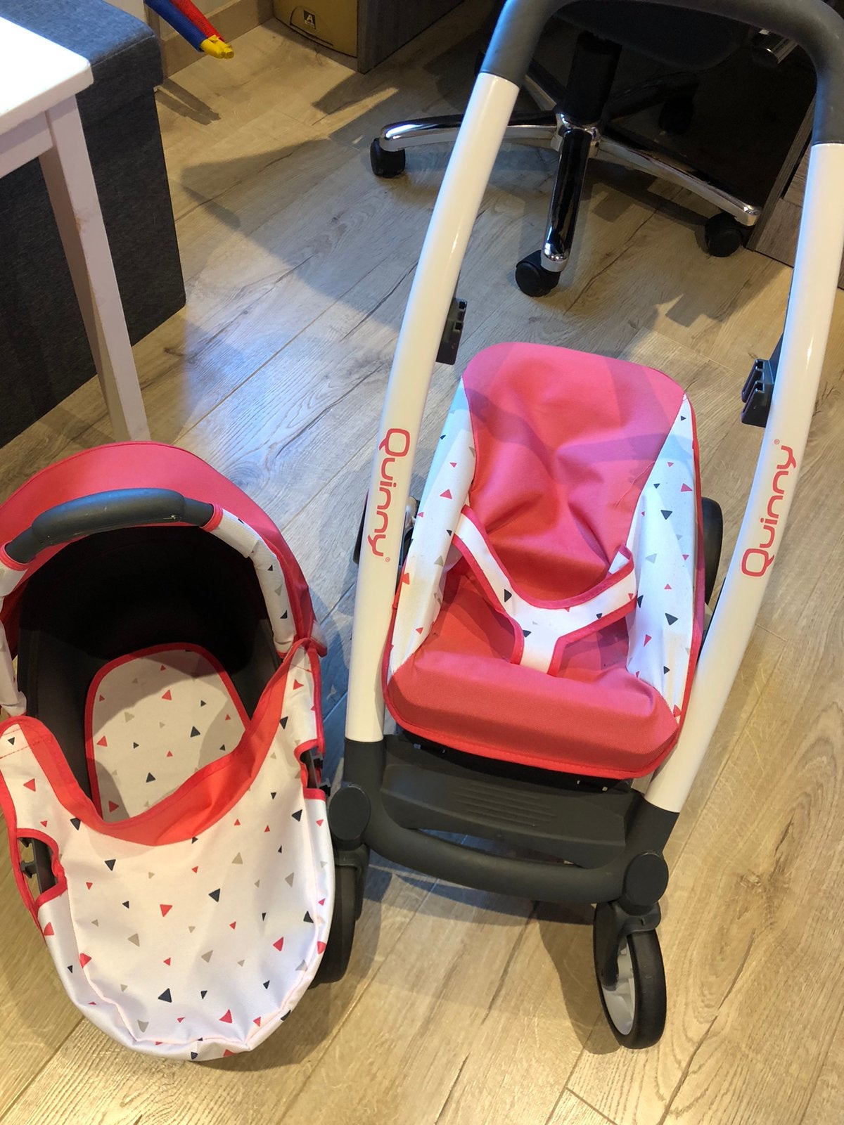 Poppenwagen en buggy in een, Ophalen, Zo goed als nieuw, Babypop