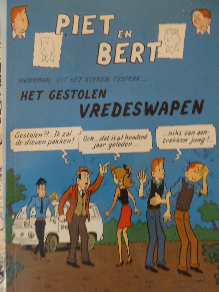 piet pienter en bert bibber : het gestolen vredeswapen, Enlèvement ou Envoi