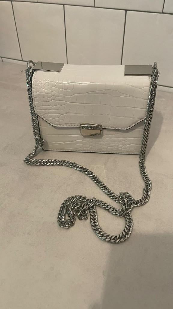 Witte TAS, Handtassen en Accessoires, Tassen | Damestassen, Ophalen of Verzenden, Zo goed als nieuw, Wit