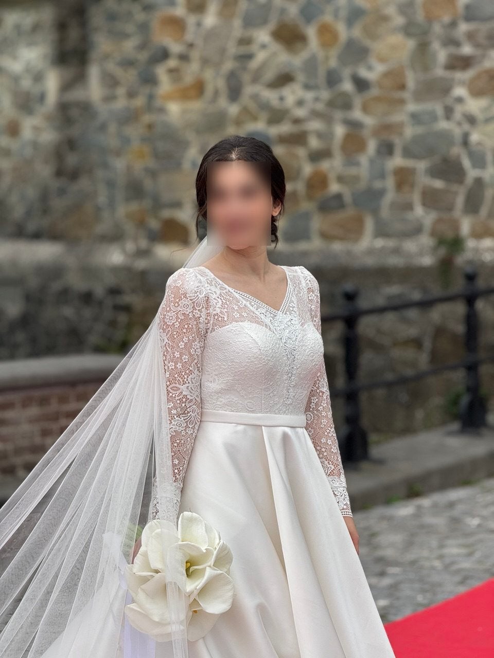 Trouwjurk, Ophalen of Verzenden, Zo goed als nieuw, Overige kleuren, Trouwjurk
