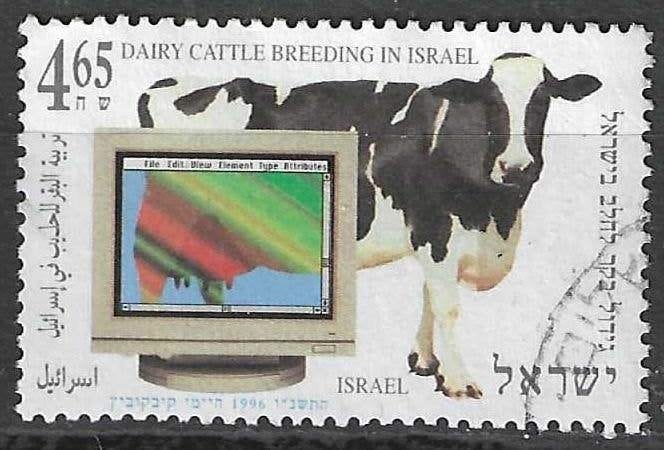 Israël 1996 - Yvert 1306 - Éleveurs de bétail (ST), Envoi, Affranchi