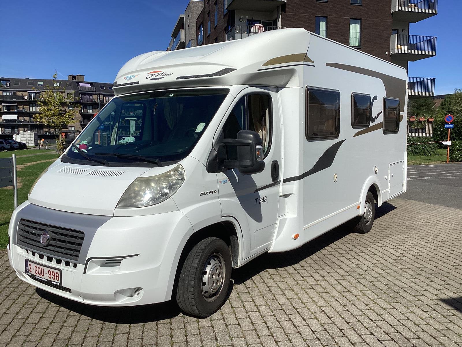 Carado T348 Fiat Ducato van 2013, Caravanes & Camping, Camping-cars, Jusqu'à 4, Réfrigérateur, Toilette à cassette, Fiat