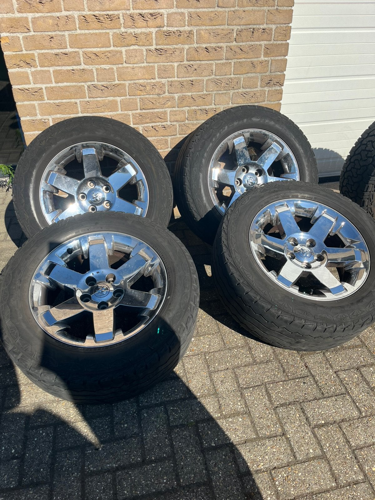 Jantes Dodge RAM 20 pouces 5x139,7 RAM 1500 pneus RAM1500, Enlèvement ou Envoi, 20 pouces, Véhicule tout-terrain, Pneus et Jantes