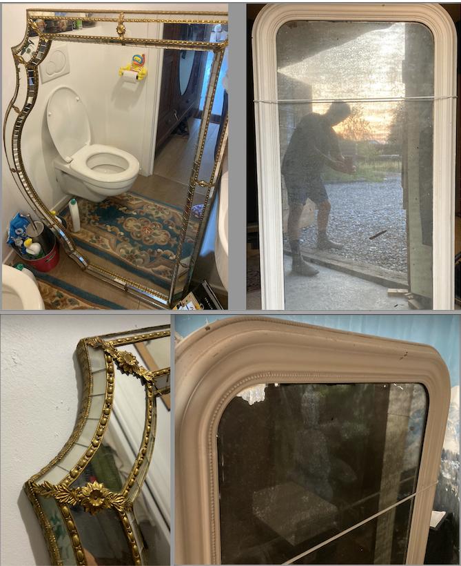SPIEGELS, Huis en Inrichting, Woonaccessoires | Spiegels, Ophalen, Rond