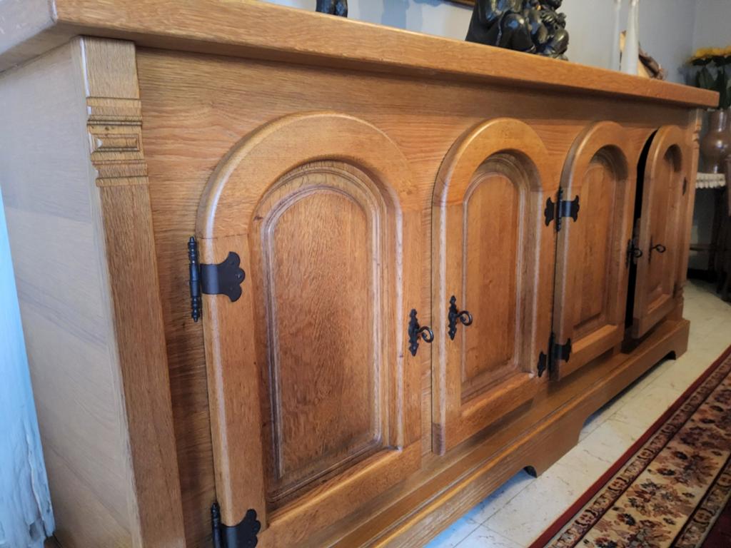 Hoge en Dressoir kast, Ophalen