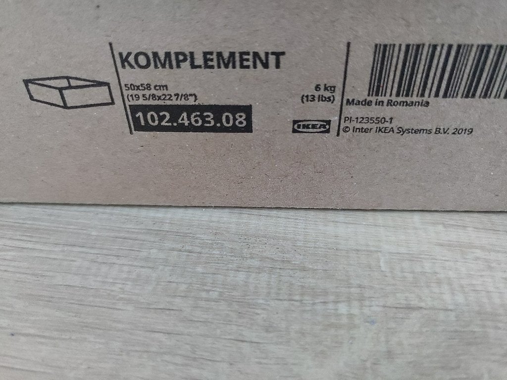 Komplement lade voor Pax kleerkast - nieuw, Ophalen, Nieuw, 50 tot 100 cm, Minder dan 100 cm