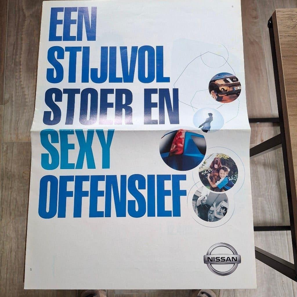 NISSAN - Een stijlvol stoer en sexy offensief, Ophalen of Verzenden, Nieuw, Nissan