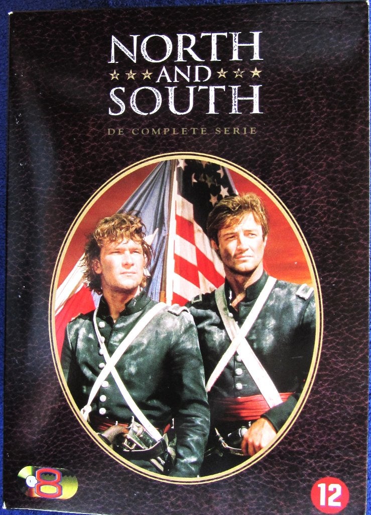 DVD BOX ACTIE/ SLAVENHANDEL USA- NORTH AND SOUTH (ZELDZAAM), CD & DVD, DVD | Action, Historique, Enlèvement ou Envoi, Anglais