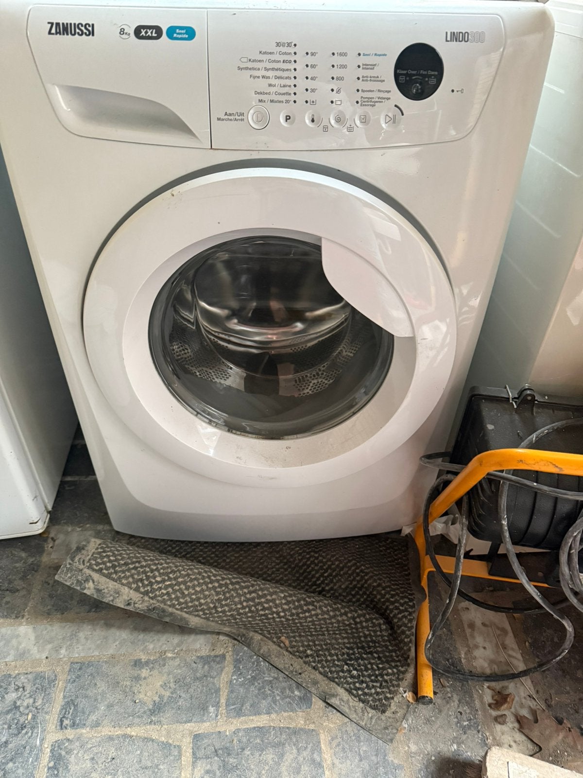 Zanussi wasmachine+droogkast, Electroménager, Lave-linge, Enlèvement, Utilisé